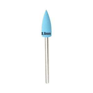 Silikon Polierbit blau | Spitz Ø8,8mm | #800 Grit | Glanzpolierer